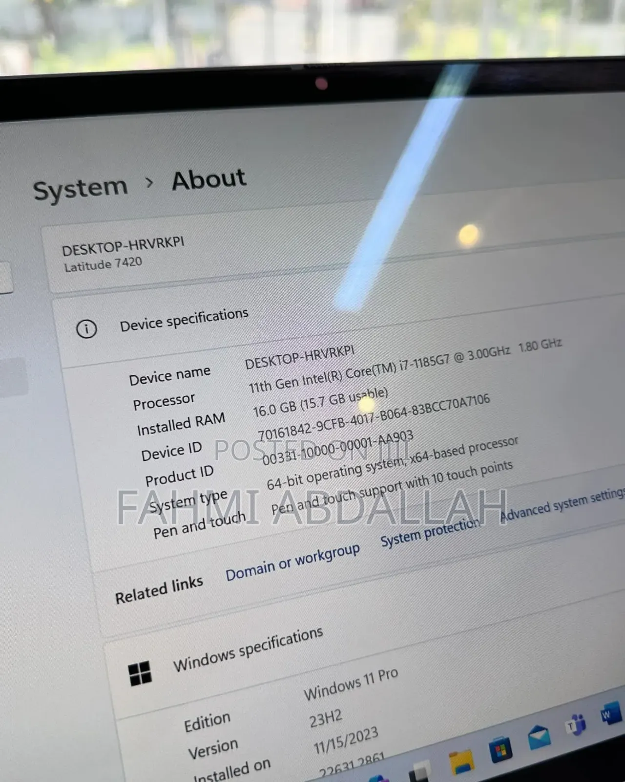 New Laptop Dell Latitude 7420 32GB Intel Core i7 SSD 512GB