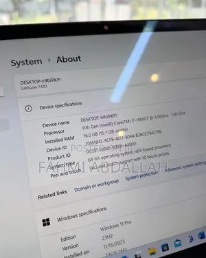 New Laptop Dell Latitude 7420 32GB Intel Core i7 SSD 512GB