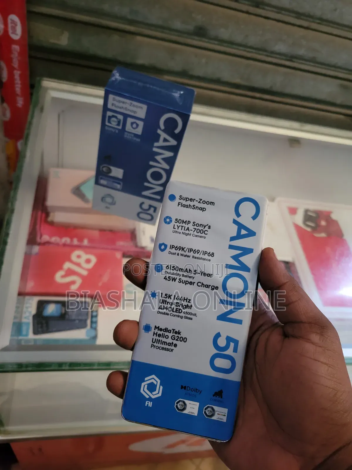 New Tecno Camon 50 256 GB
