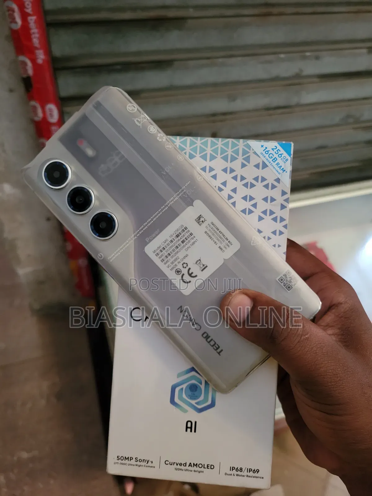 New Tecno Camon 40 Pro 5G 256 GB Gray