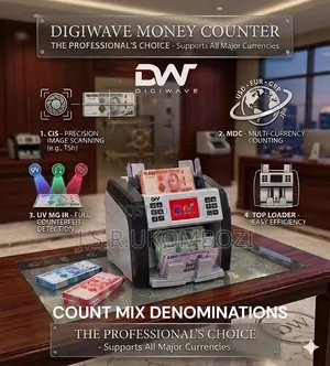 *Digiwave Top Load Multi Denomination Money Counter