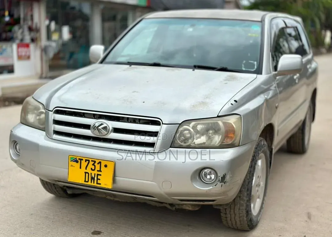 Toyota Kluger 2008 Silver