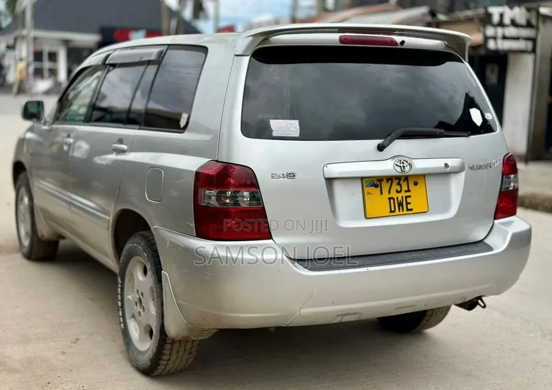 Toyota Kluger 2008 Silver
