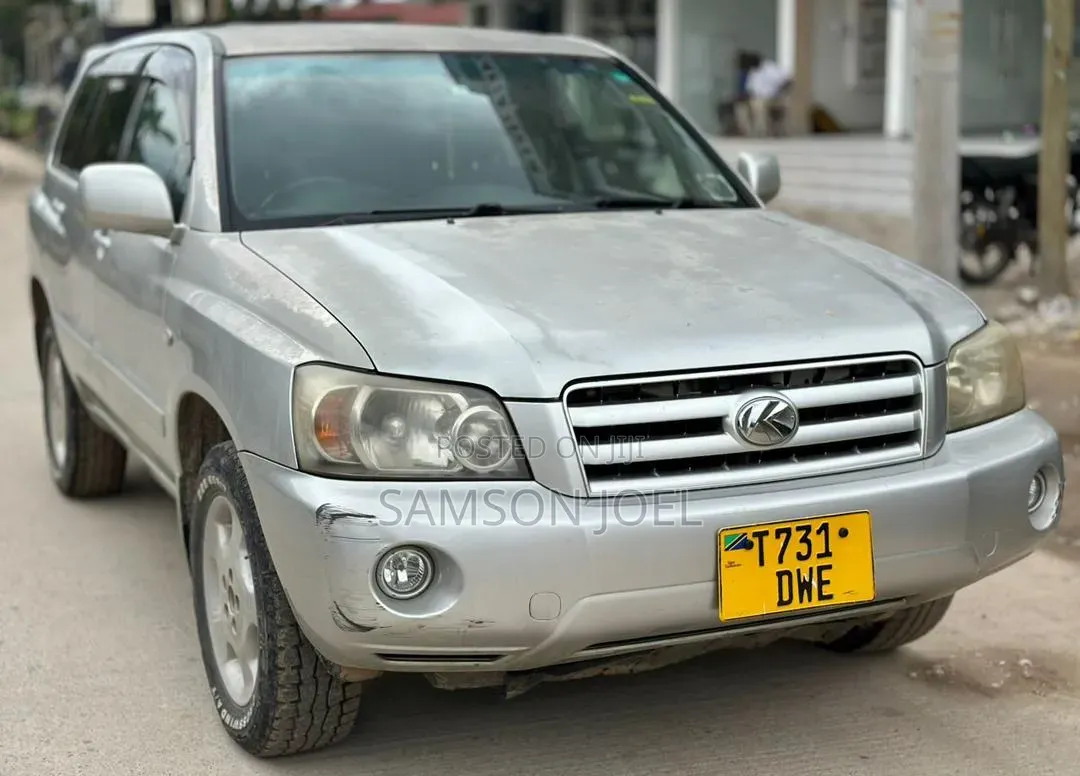 Toyota Kluger 2008 Silver