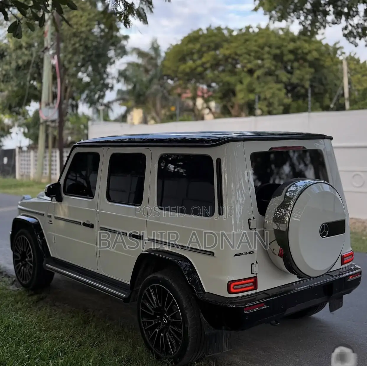 Mercedes-Benz G-Class G 350 d 2021 White