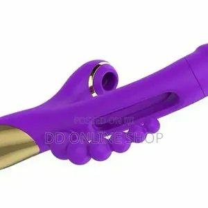 Purple Silicone Rabbit Vibrator Designed for Dual Stimulation