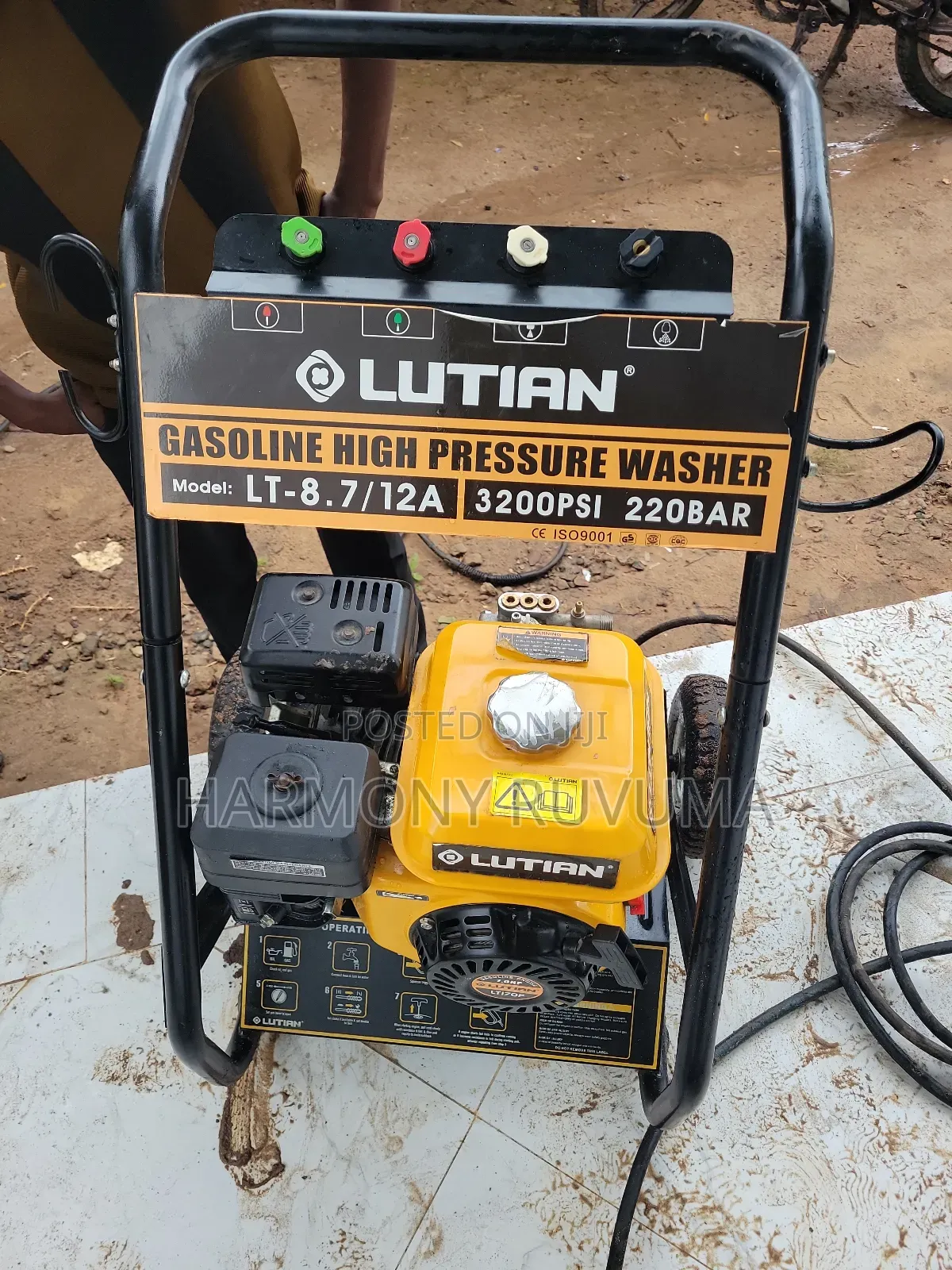 Gasoline High Pressure Washer