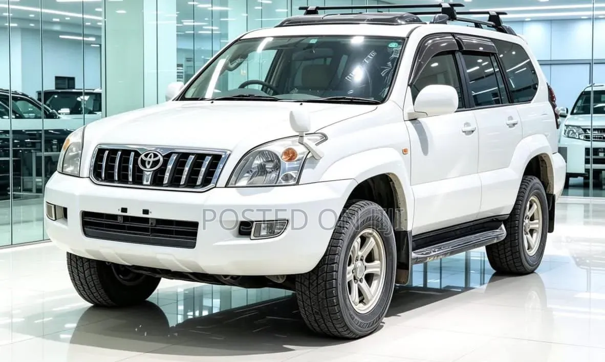 Toyota Land Cruiser Prado 2007 White