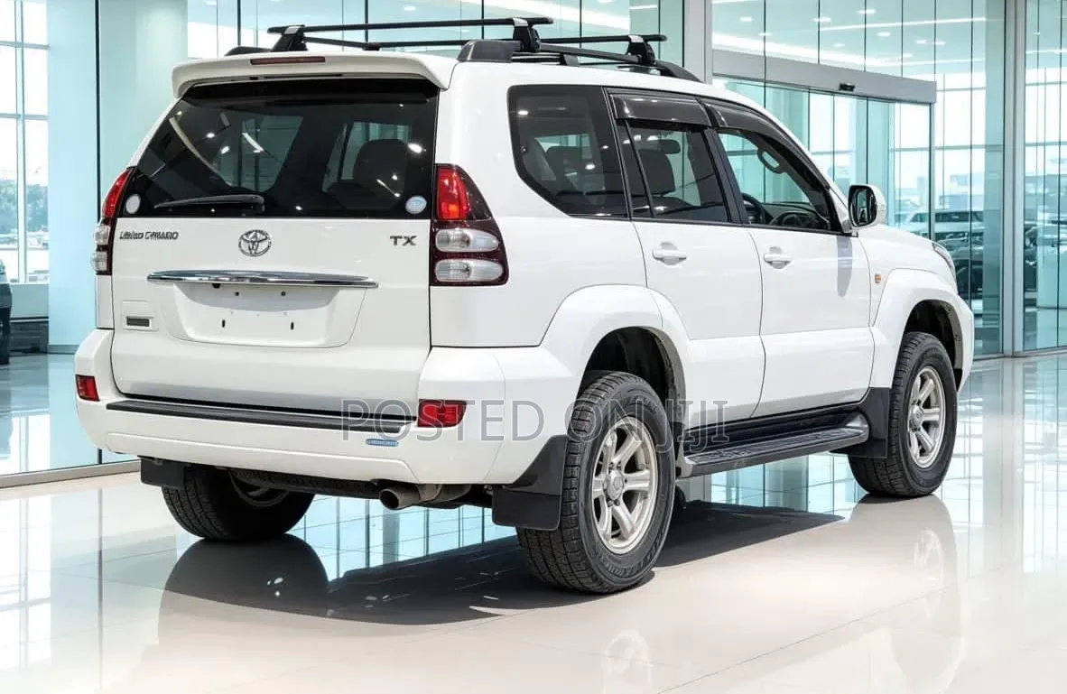 Toyota Land Cruiser Prado 2007 White