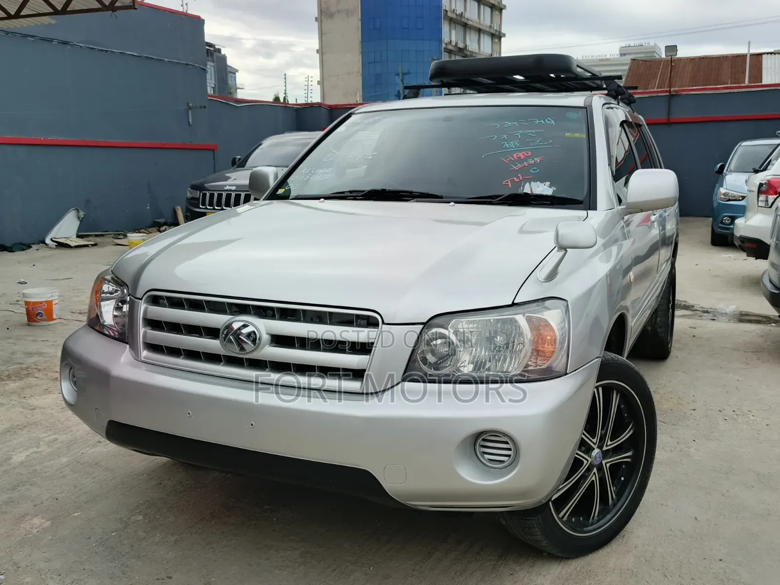 Toyota Kluger 2005 Silver