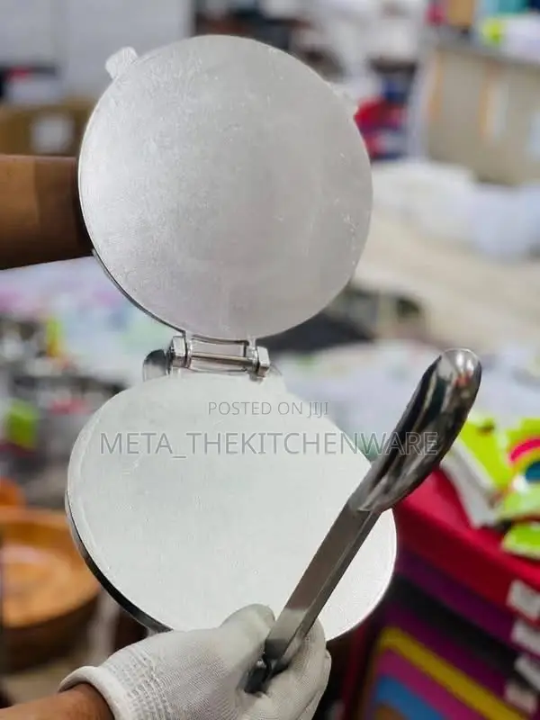 Stainless Steel Manual Tortilla Press /Chapati Press 20cm