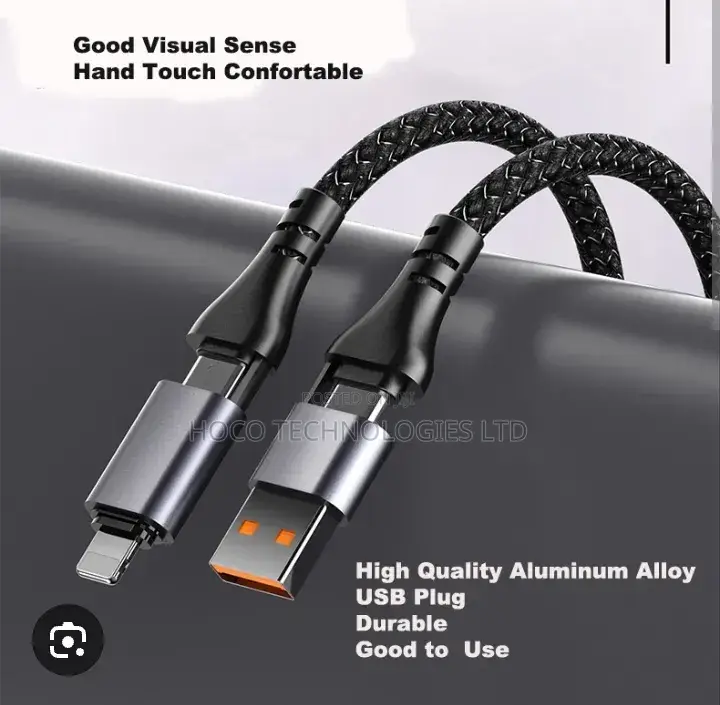 Vidvie Cb4056 4 in 1 Magnetic Data Cable