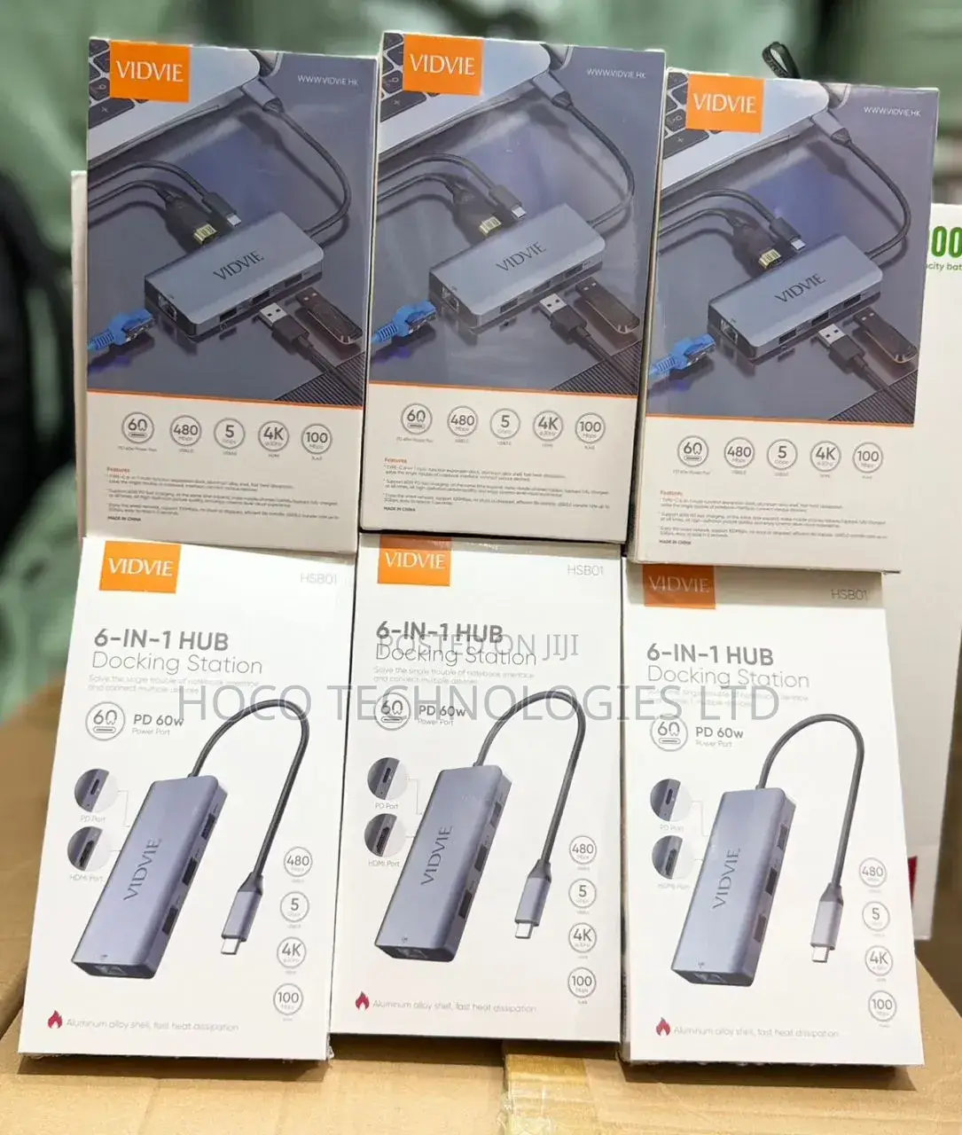 Vidvie 6 in 1 Hub