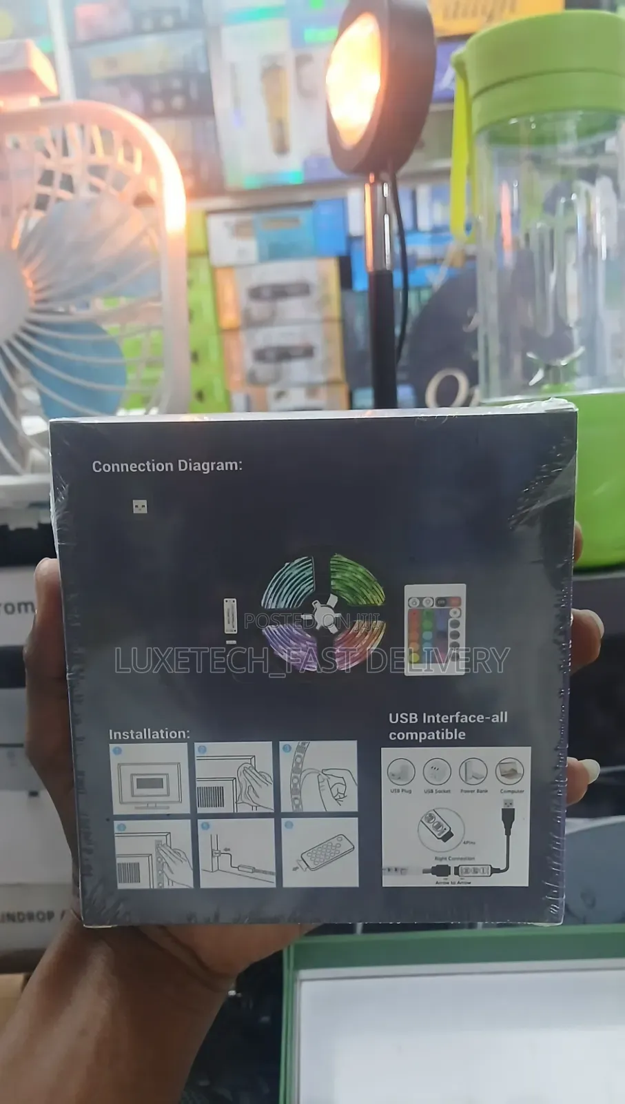 Usb-Powered Led Tv Backlights 3 Meters (Rgb Tiras Led)