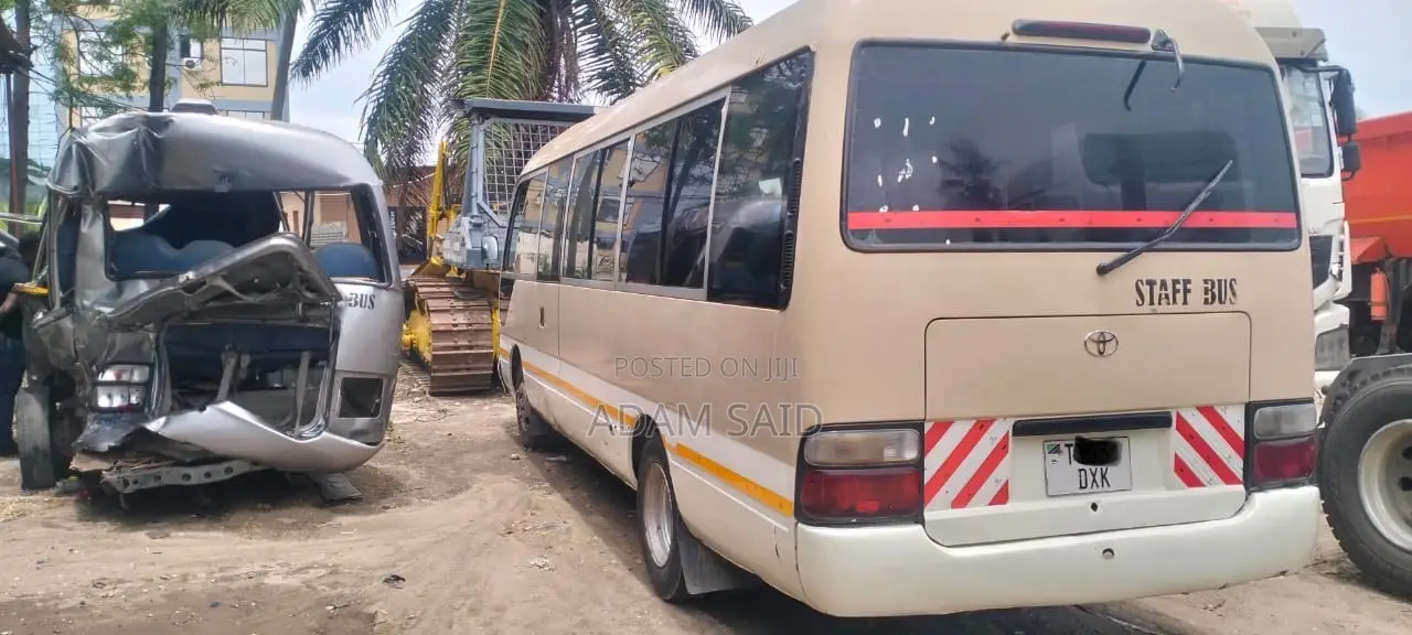 Toyota Coaster 2004 Brown