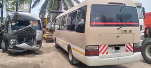 Toyota Coaster 2004 Brown