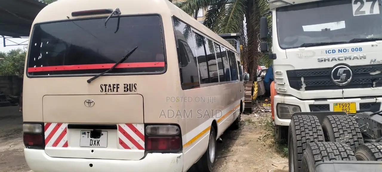 Toyota Coaster 2004 Brown