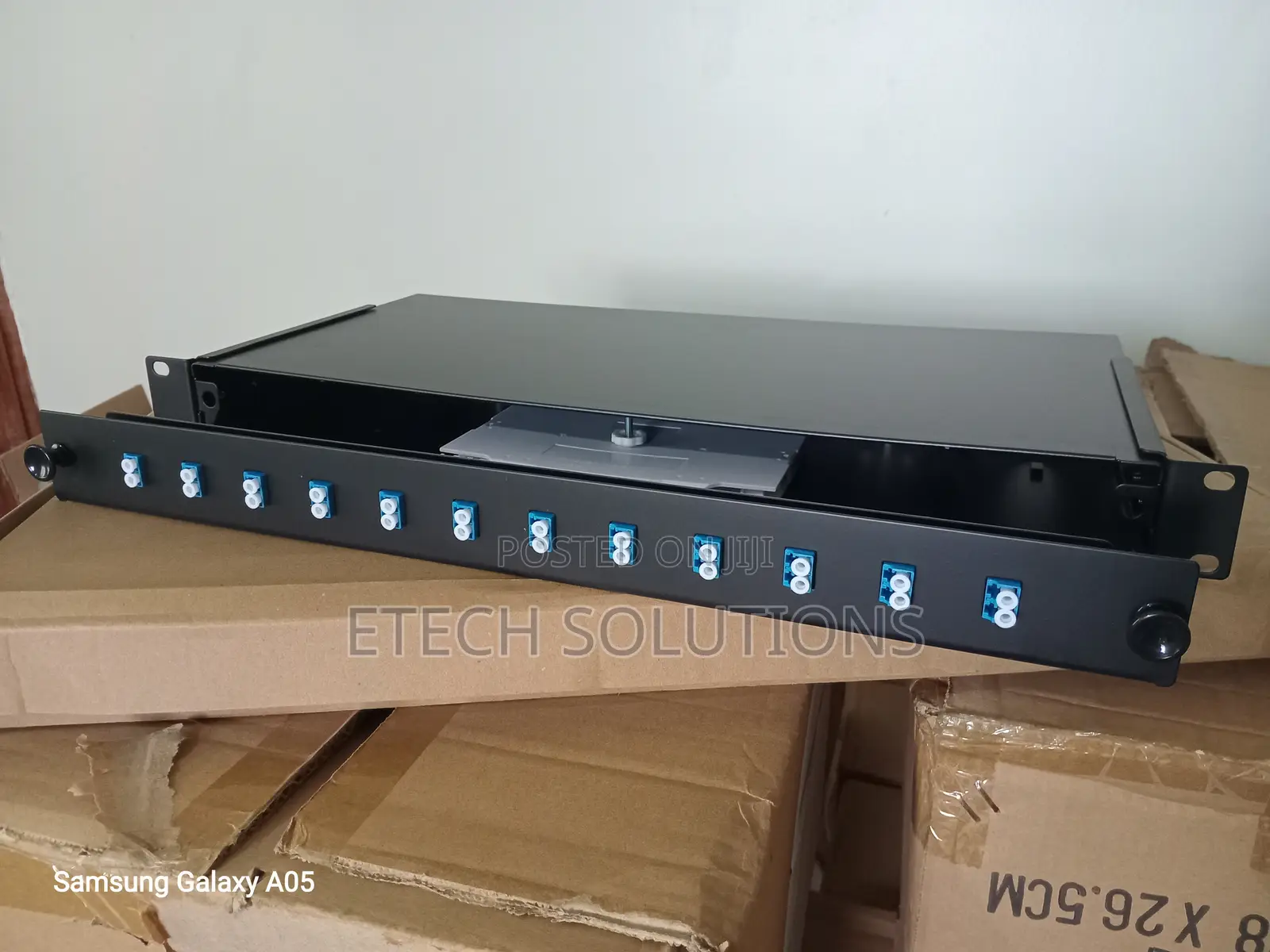 Fiber Patch Panel 12 Core With Lc/Upc Coupler, Duplex