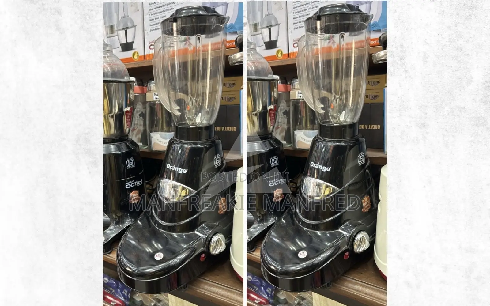 Orange Sonet Plus Mixer Grinder 750w