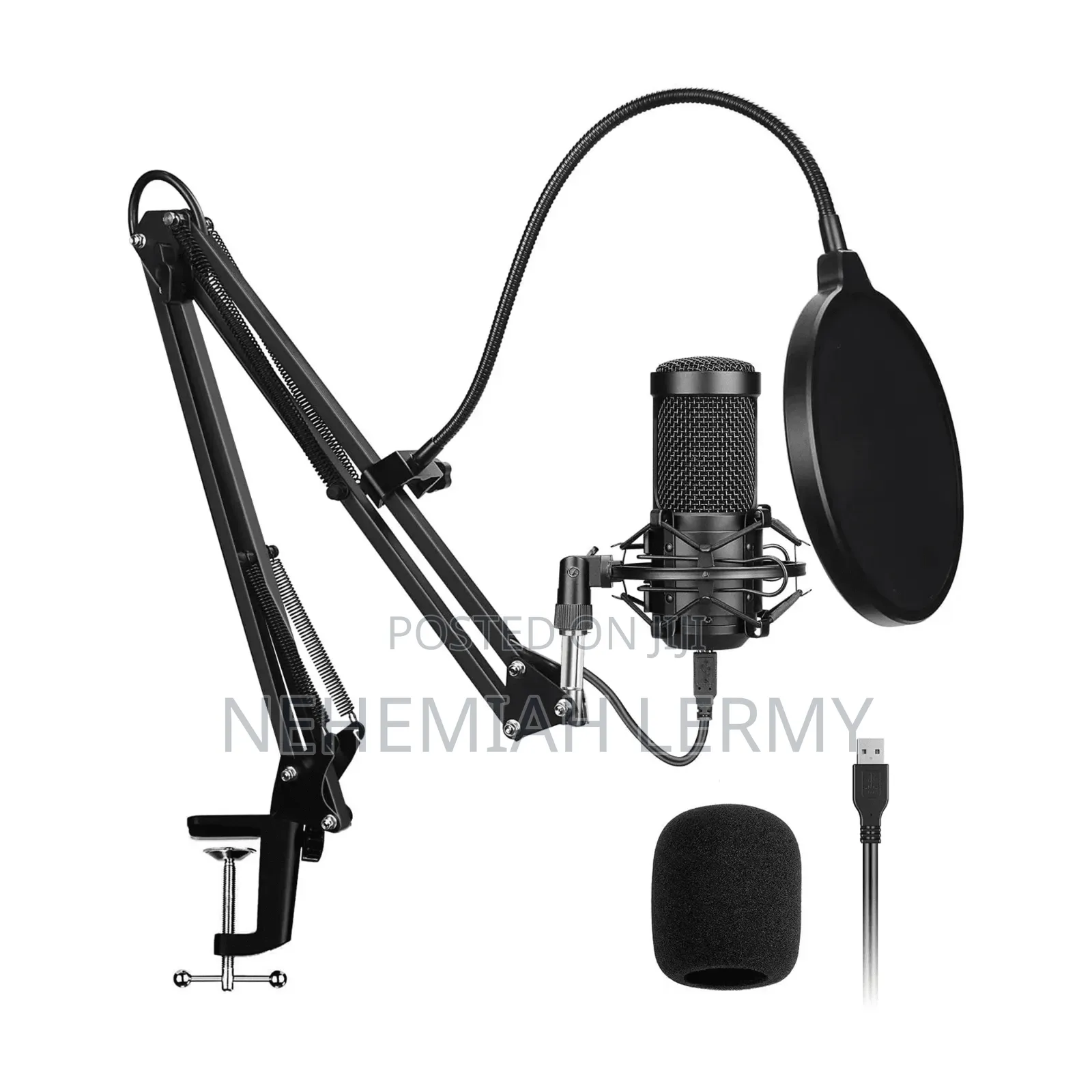 U87 Condenser Microphone With Proffesional Soundcard