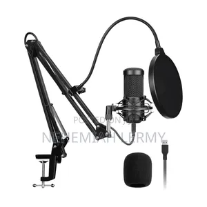 U87 Condenser Microphone With Proffesional Soundcard