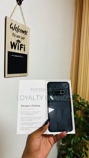 New Nothing Phone 3a 256 GB Black