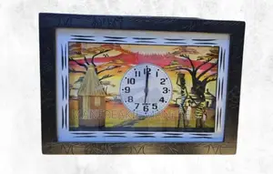 East African Savanna Decorative Wall Clock