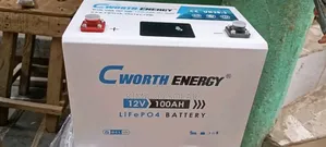 Betri Lithium Lifepo4 100ah 12v Cworth Energy Yenye Digital Display