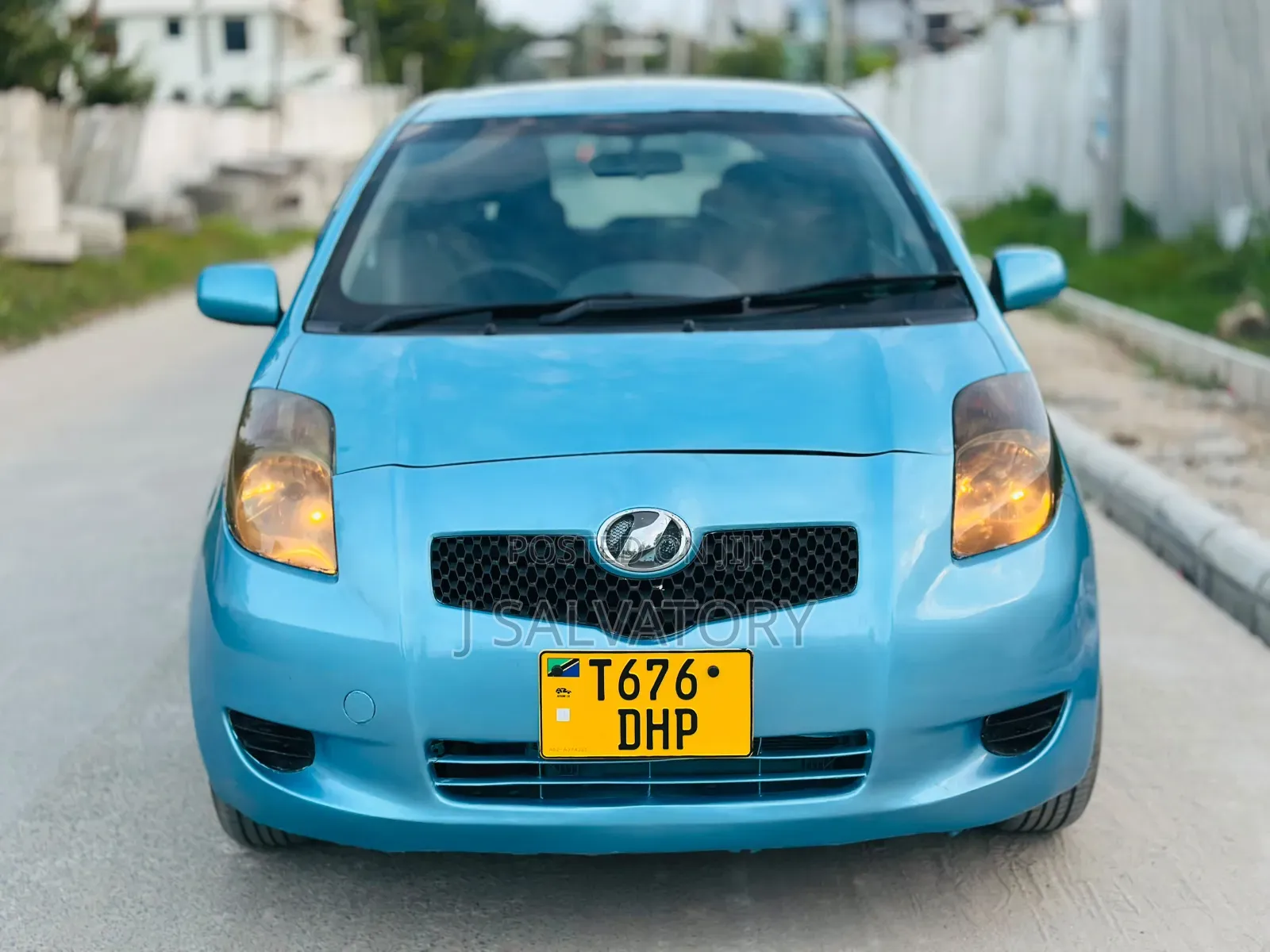 Toyota Vitz 1.0 FWD 3dr 2005 Blue