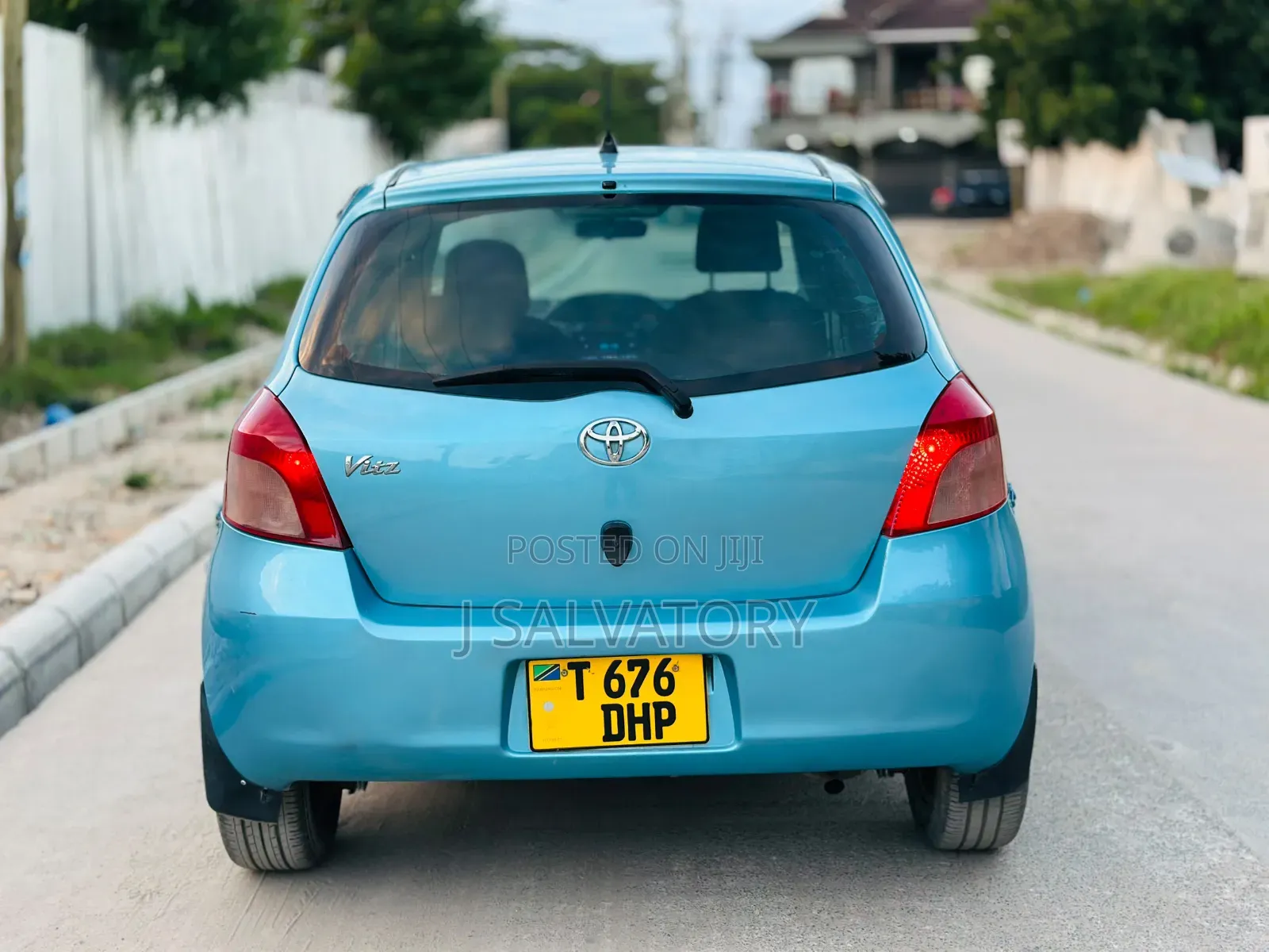 Toyota Vitz 1.0 FWD 3dr 2005 Blue