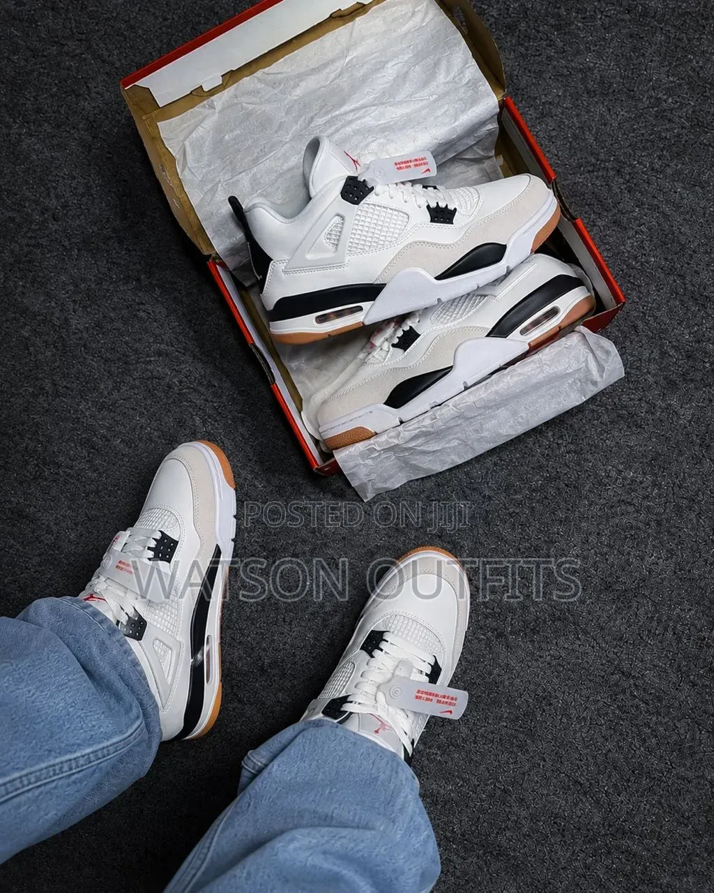 Jordan 4 Brand Men's Leather Shoes or Sneakers Hotly Best