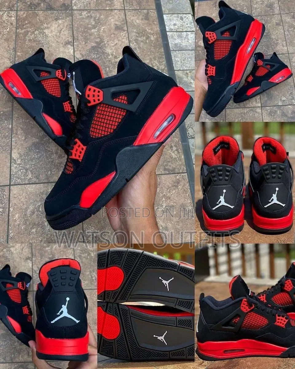 Jordan 4 Brand Men's Leather Shoes or Sneakers Hotly Best