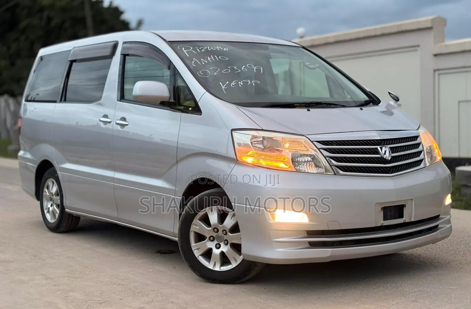 Toyota Alphard 2008 Silver