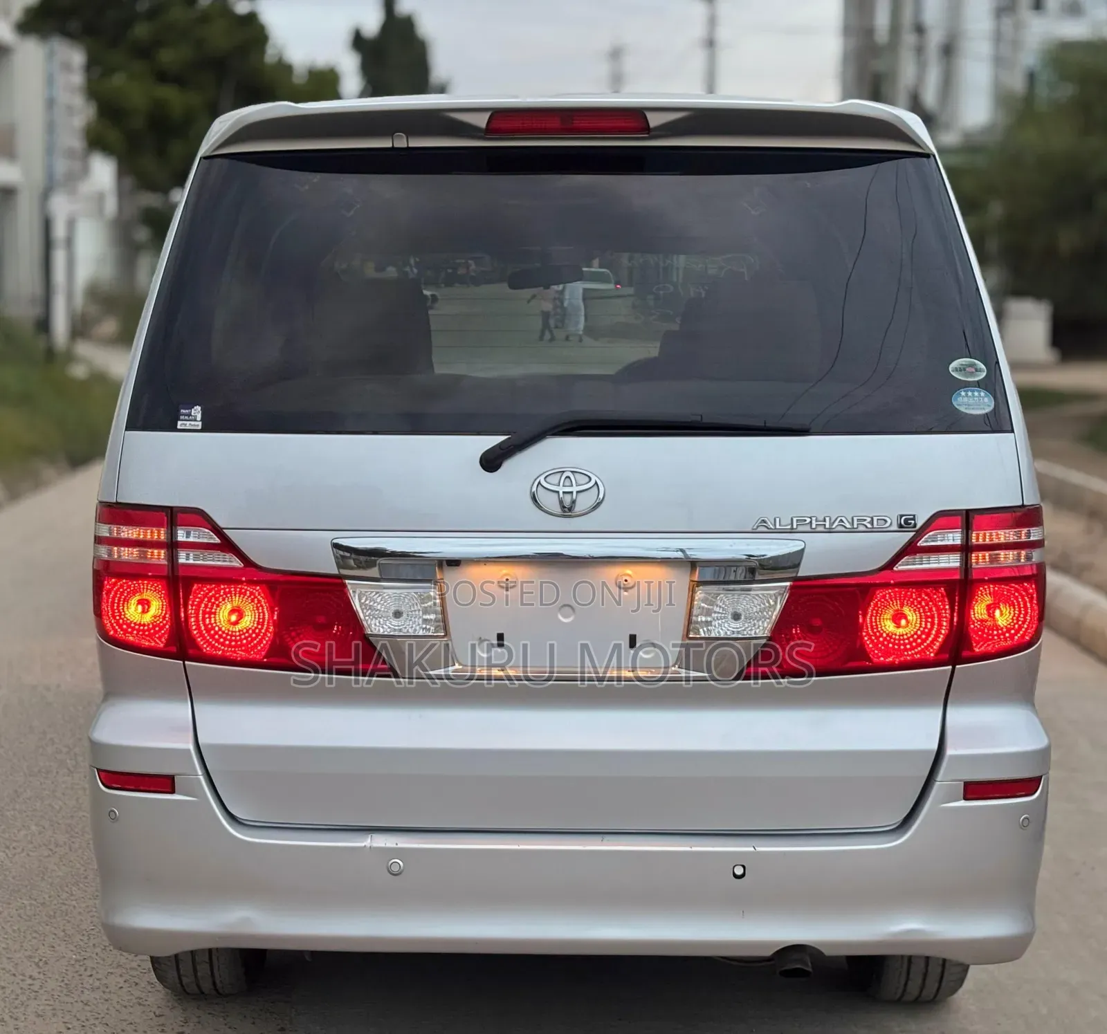 Toyota Alphard 2008 Silver
