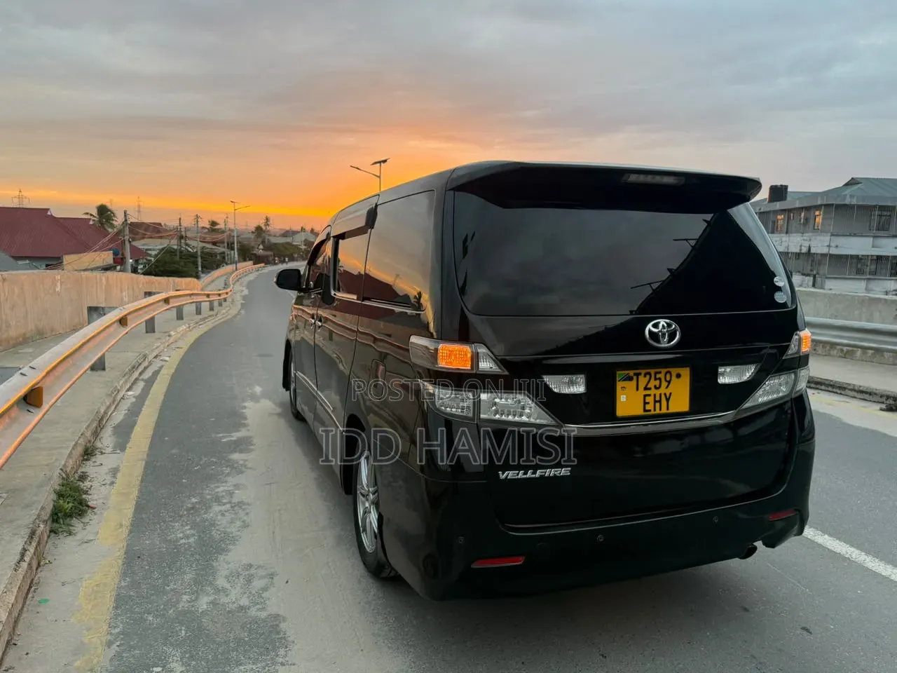Toyota Alphard 2008 Black