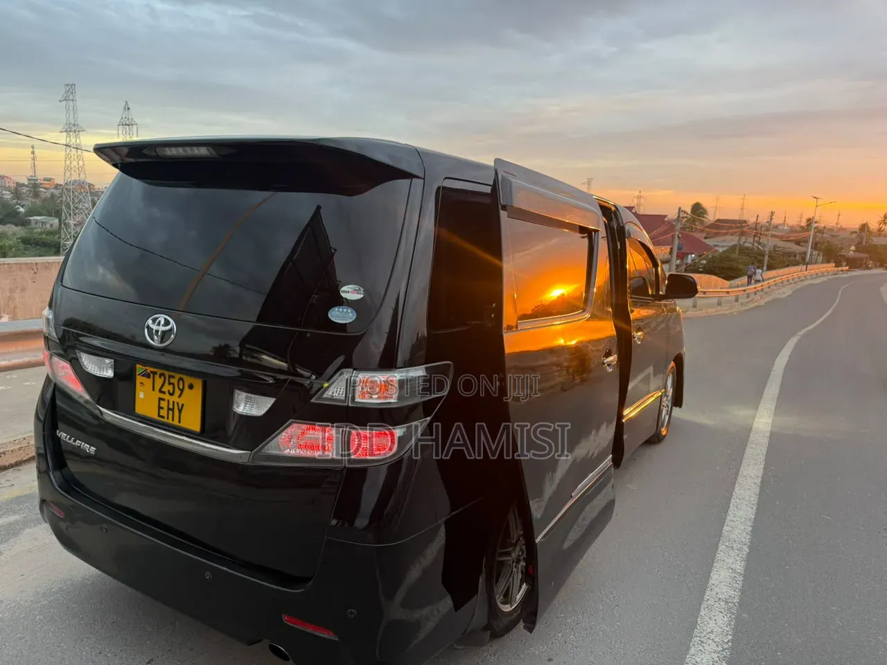Toyota Alphard 2008 Black