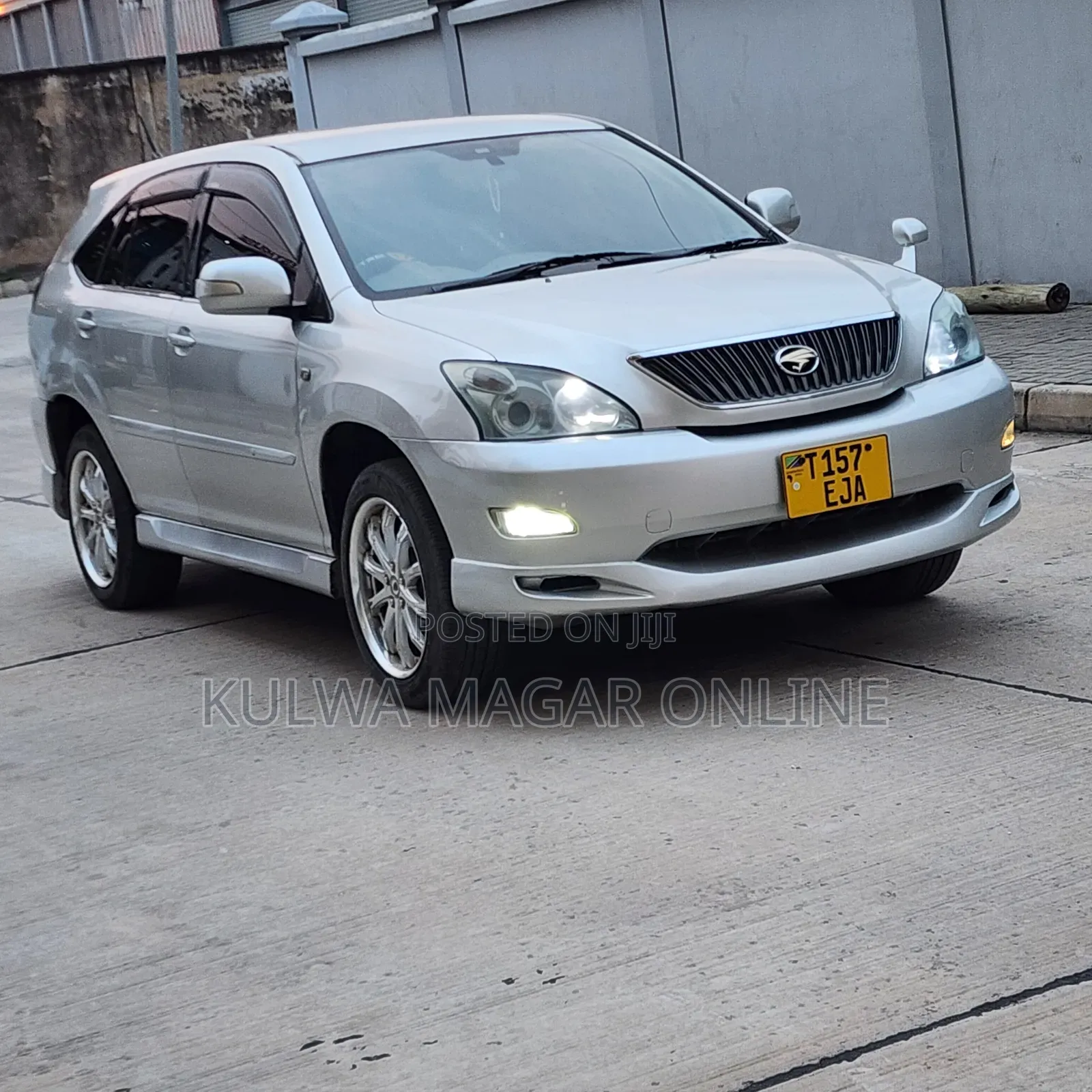 Toyota Harrier 2008 Silver