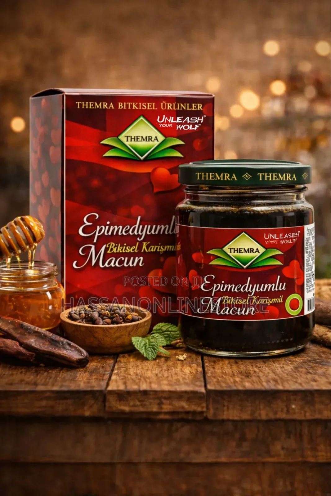 Themra Epimedium Paste Herbal Blend Strength Paste 240 Gr