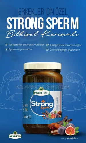 Mesirişifa Strong Sperm Fig and Date Extract Paste for Men 460g