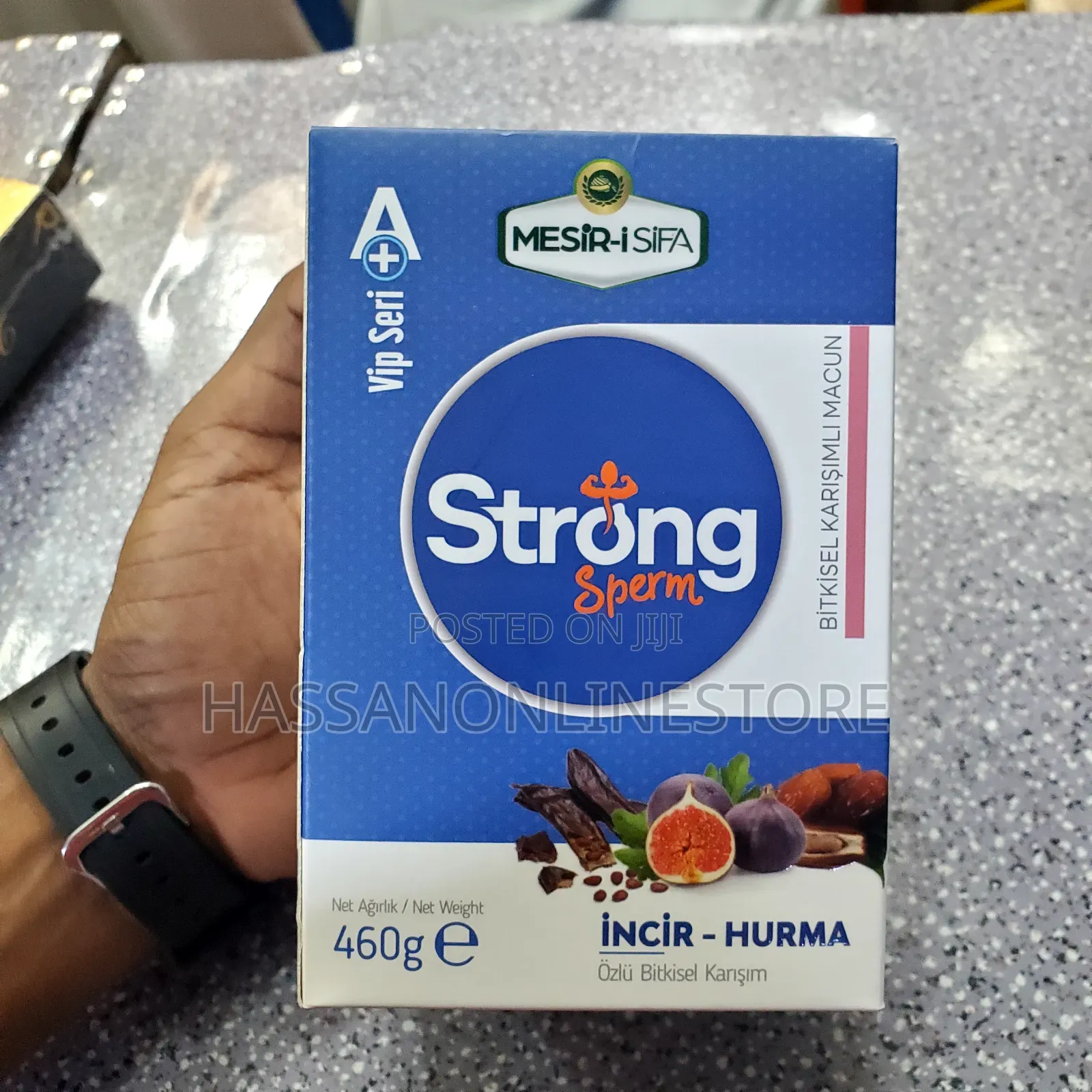 Mesirişifa Strong Sperm Fig and Date Extract Paste for Men 460g
