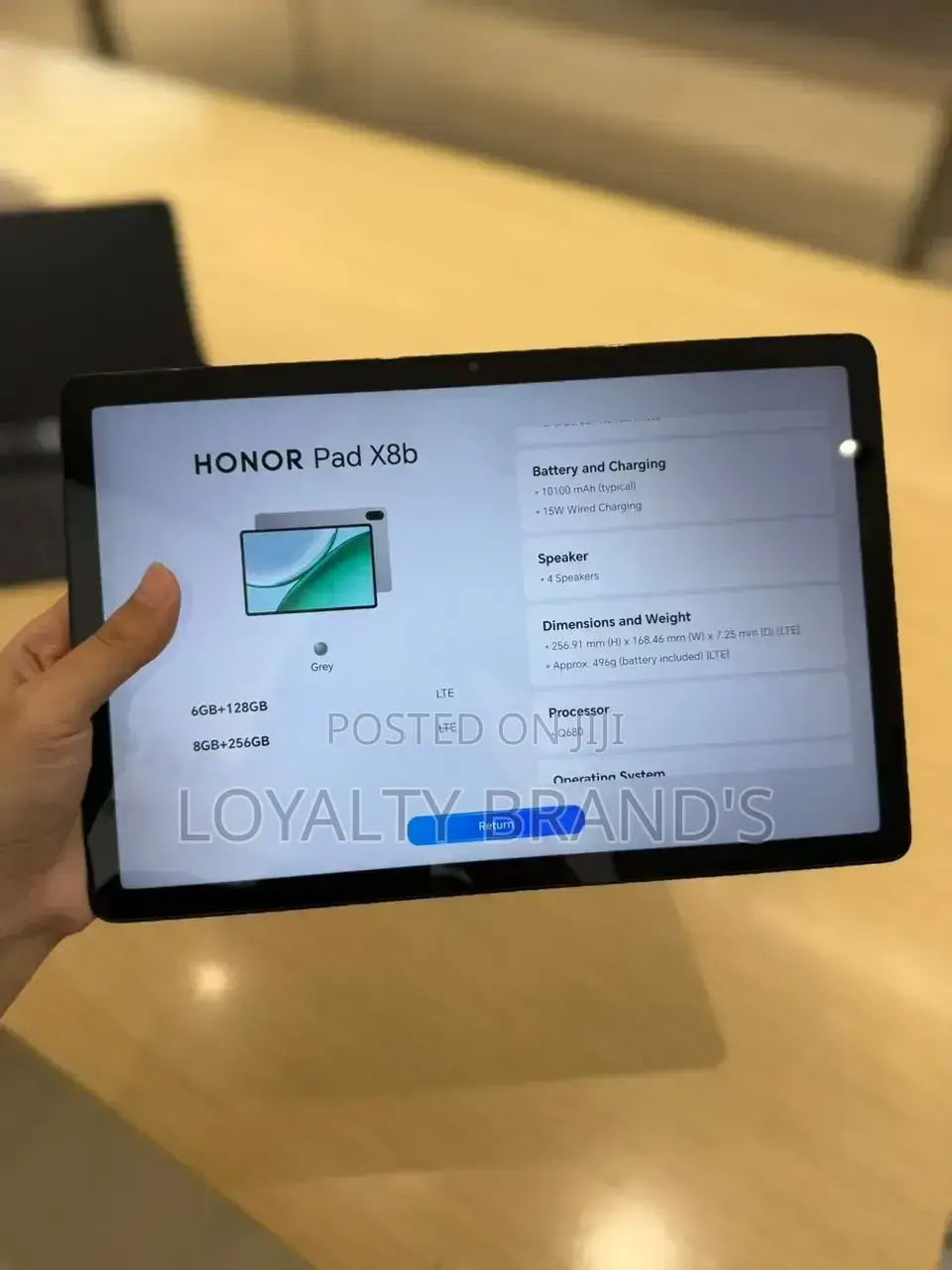 New Honor Pad X8 128 GB