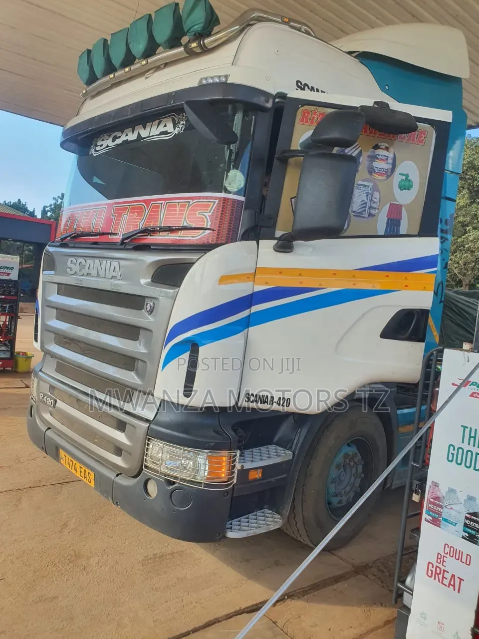 Scania R420 Uchanja