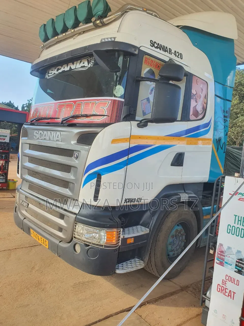 Scania R420 Uchanja