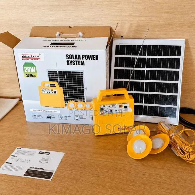 150,000 Unafunga Mtambo Solar Taa 3 Na Kucharge Simu