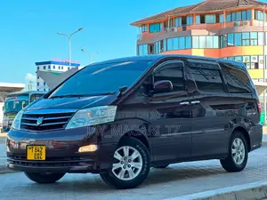 Toyota Alphard 2006 Maroon