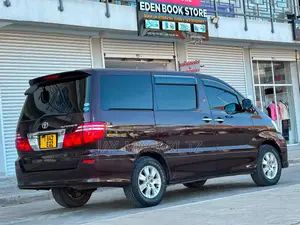 Toyota Alphard 2006 Maroon