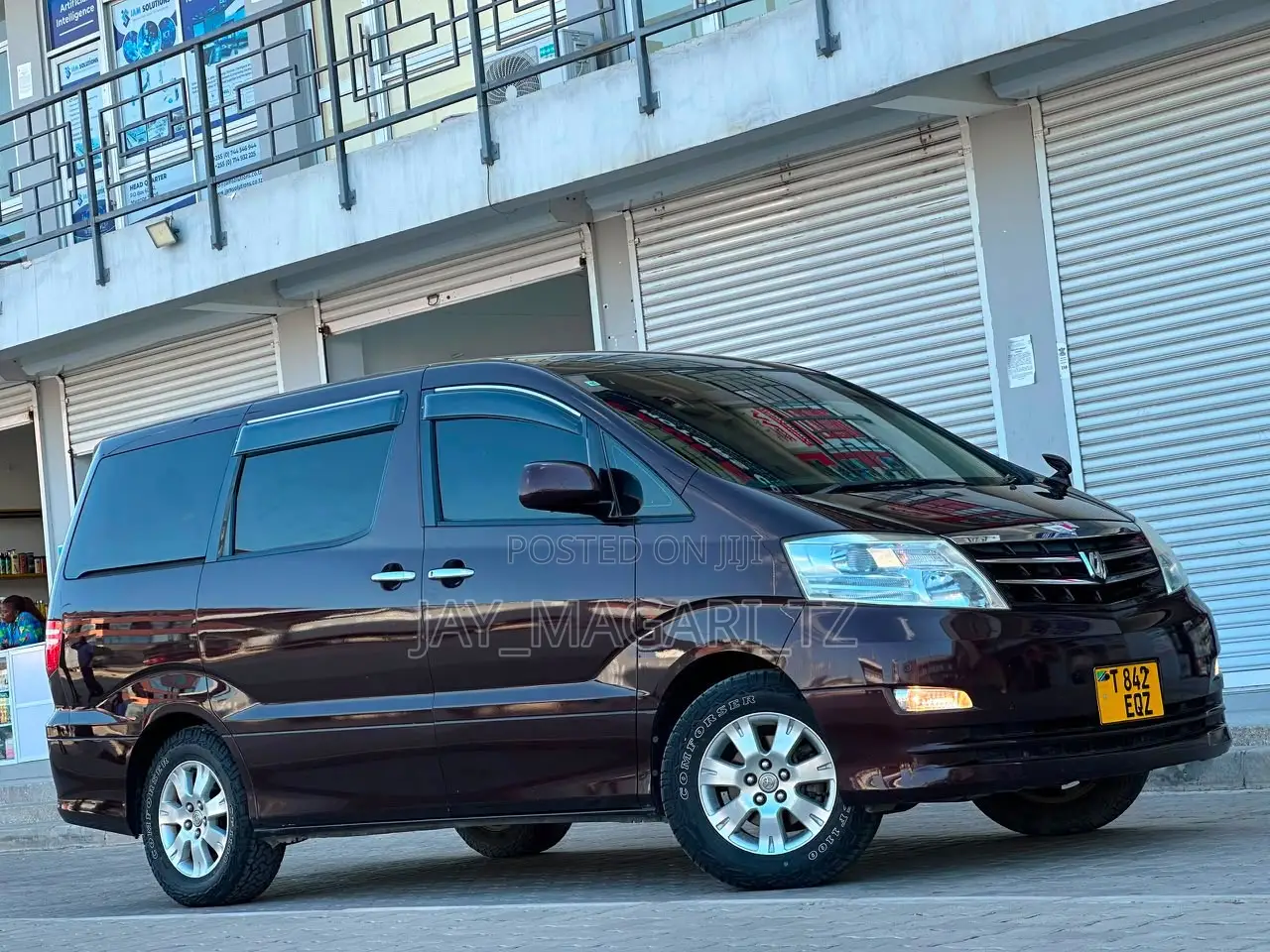 Toyota Alphard 2006 Maroon