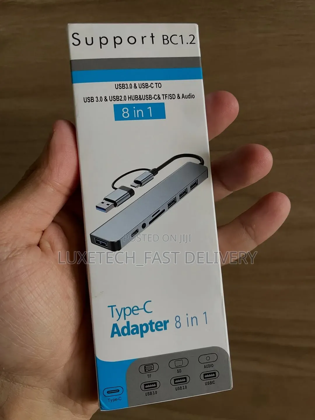 8-in-1 Type-C Adapter (Docking Station)