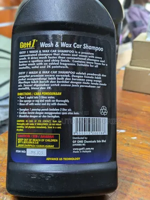 Getf1 Wash Wax Car Shampoo