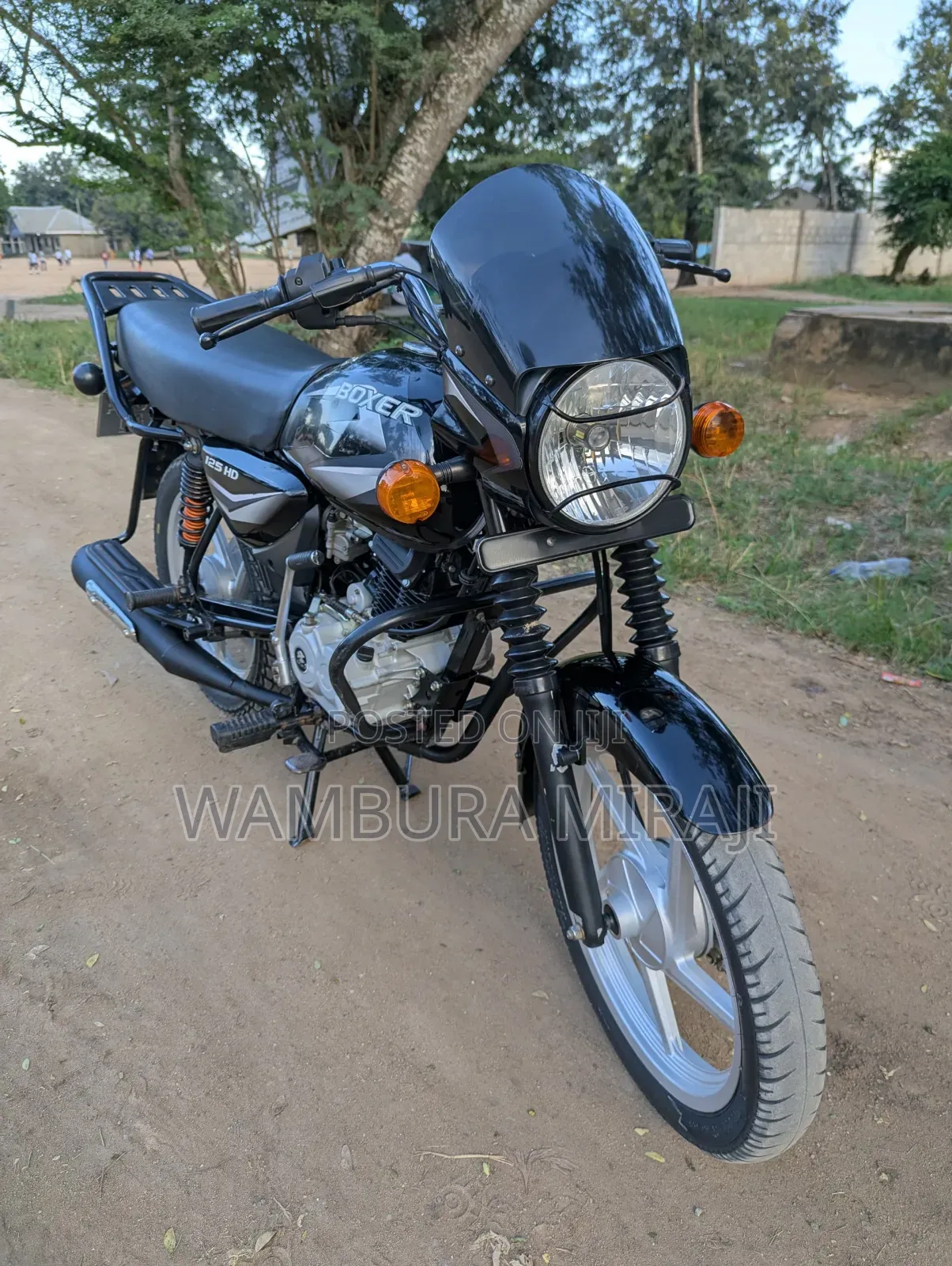New Bajaj Boxer 125 2026 Black